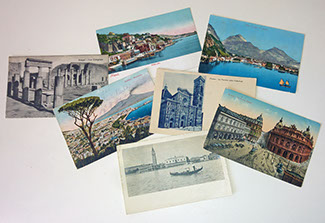 Alte Postkarten aus Italien