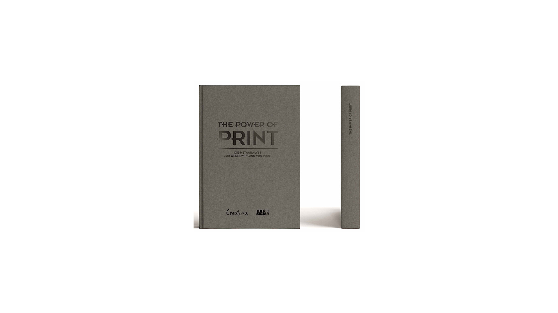 Die Metaanalyse Print ©creatura Cover der ersten Metaanalyse Print
