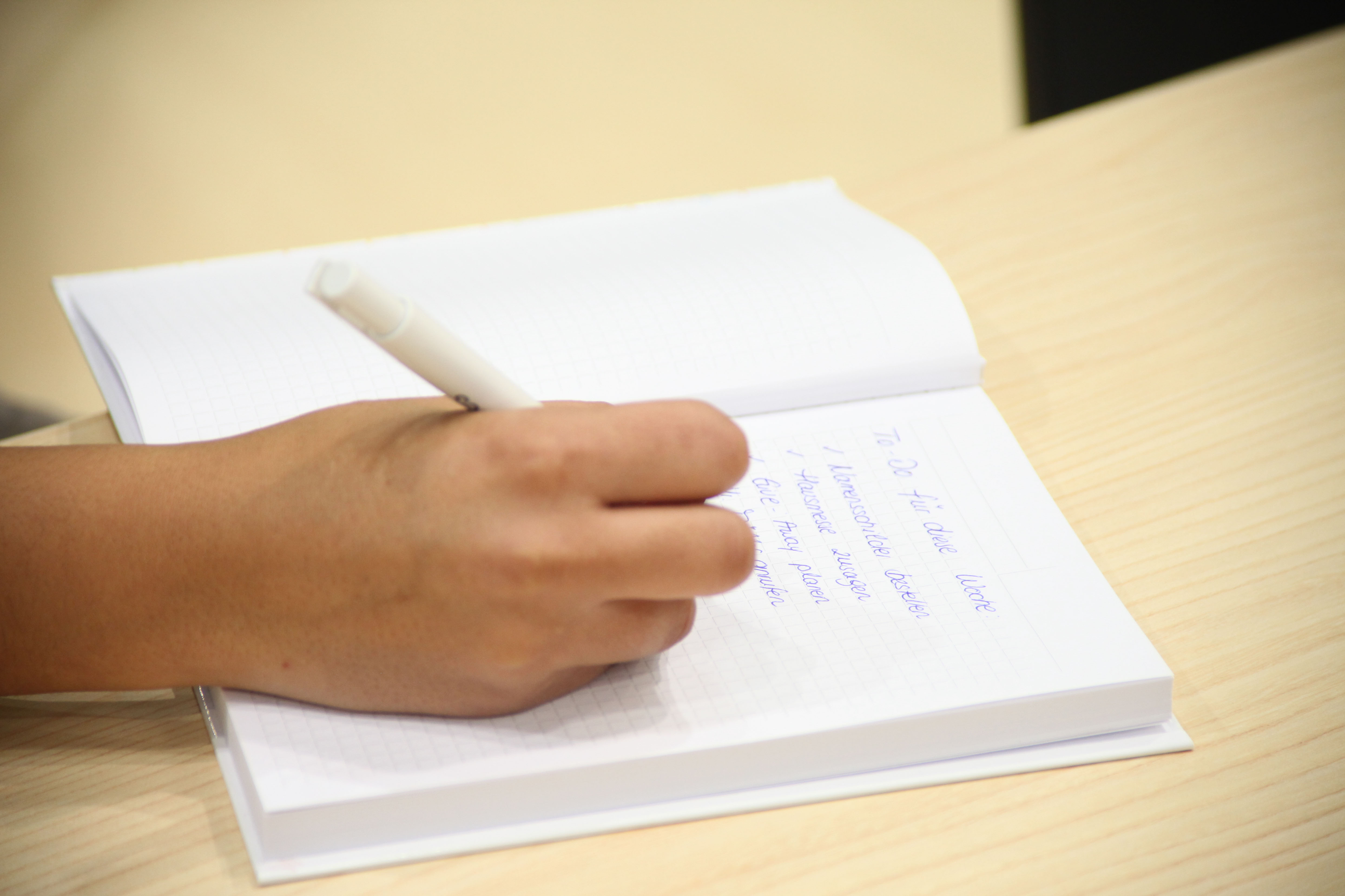 Nur das handgeschriebene Wort zählt