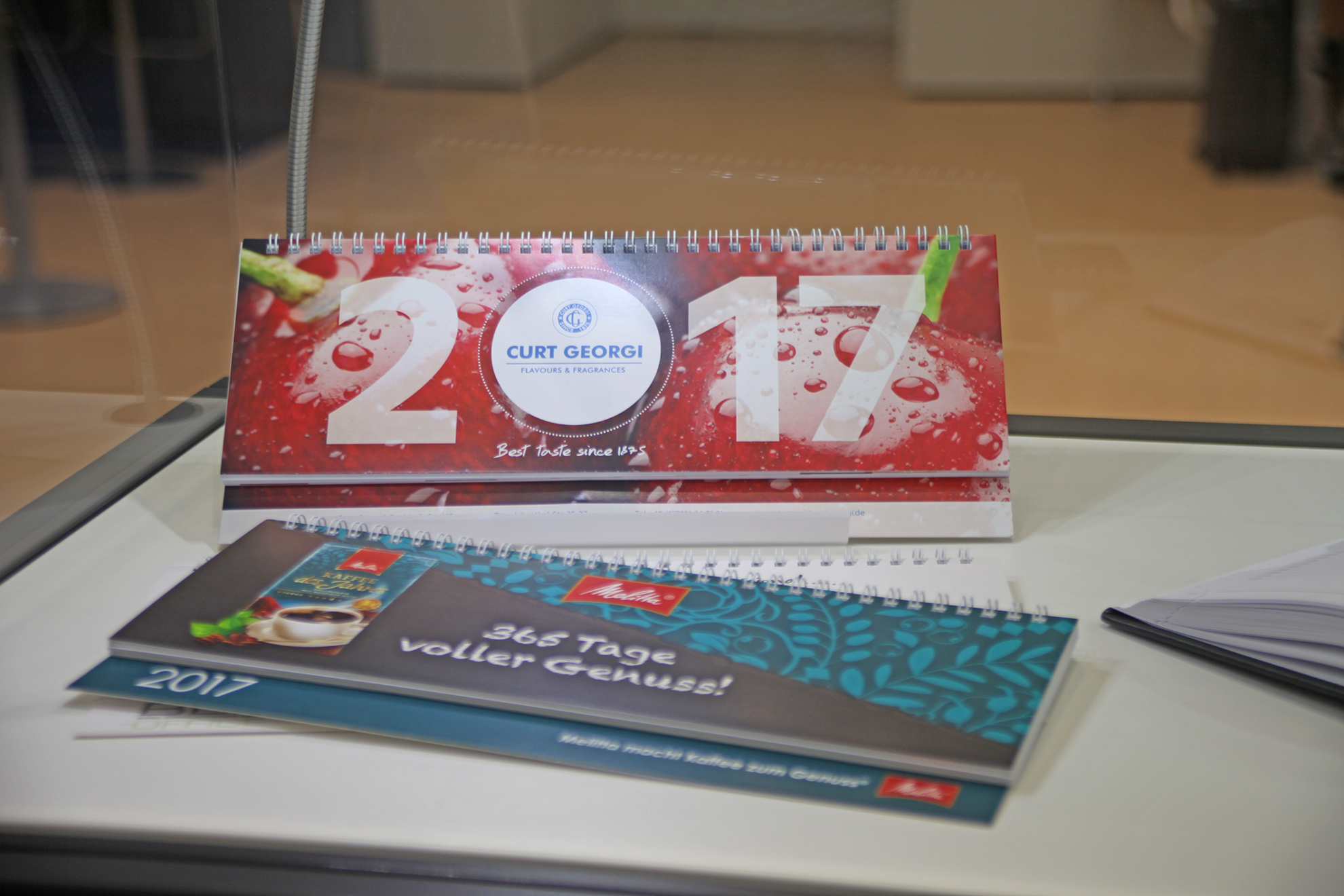 Werbekalender als Trendprodukte ©stapag Tischkalender als Nutzobjekte und Werbeträger